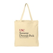 USC Trojans Suzanne Dworak-Peck Slim Natural Tote Bag